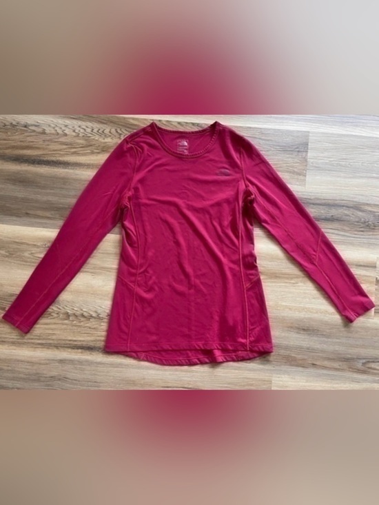 The North Face Tops - The North Face Long Sleeve Magenta Running Shirt